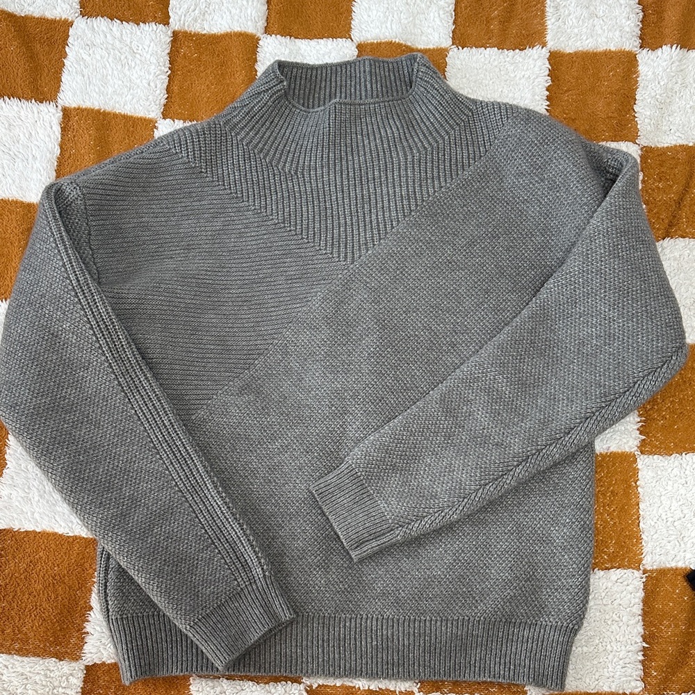 Anthropologie Gray Sweater